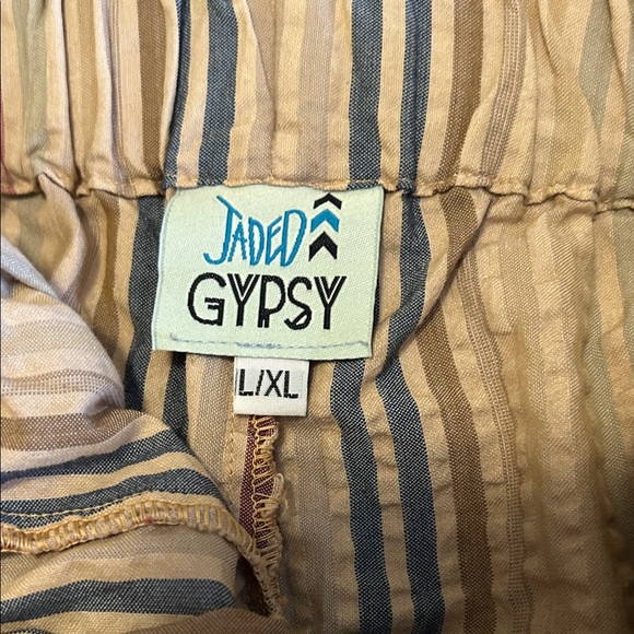 Jaded Gypsy Striped Patchwork Women’s Pants - Picture 8 of 8